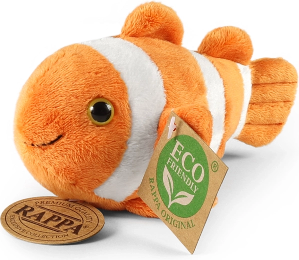 Rappa pez payaso de peluche (Amphiprion ocellaris) 14 cm eco-friendly