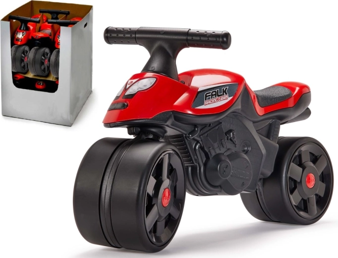 Correpasillos moto Racing team rojo
