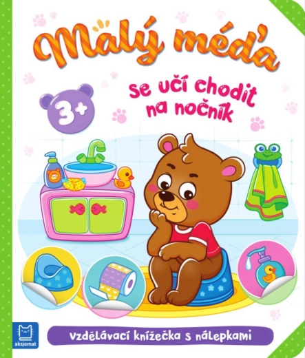 El osito aprende a usar el orinal – libro de pegatinas