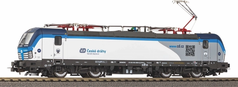 Locomotora eléctrica Piko Vectron «QR code» ČD, época VI (H0)