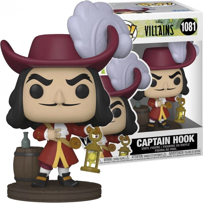 Funko Pop! Villains – figura de vinilo del capitán Hook