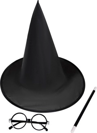 Sombrero puntiagudo con efecto “wow”