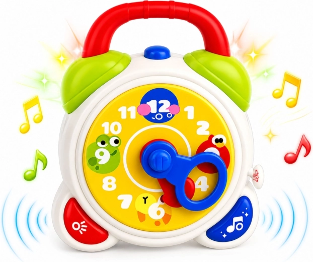 Aprender la hora con manecillas giratorias