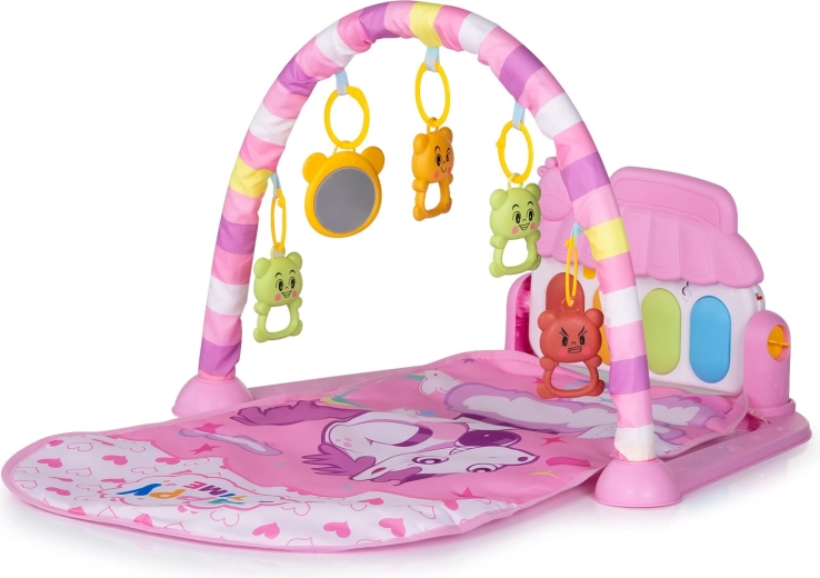 Manta de actividades Chipolino con piano Unicorn