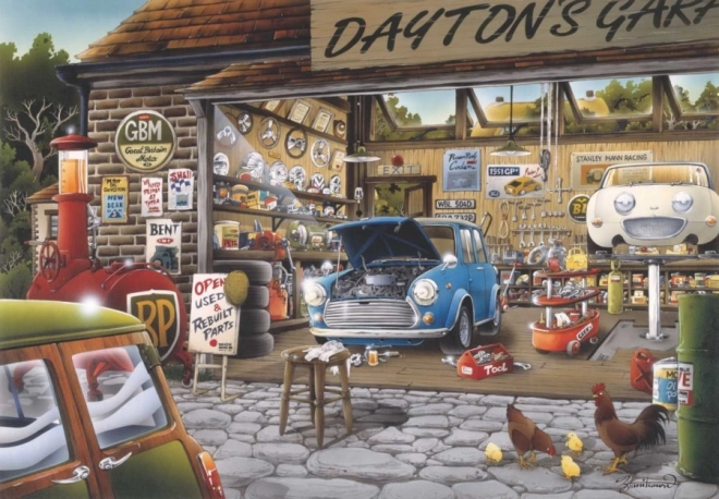 Puzzle ANATOLIAN Taller de reparación de coches de Dayton 500 piezas