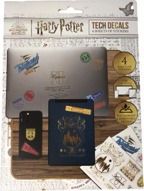Pegatinas HARRY POTTER – set de 4 hojas