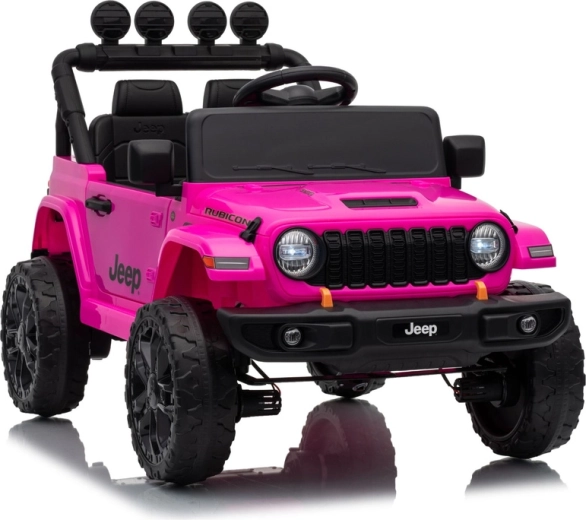 Coche eléctrico infantil Jeep Rubicon de 24 V blanco