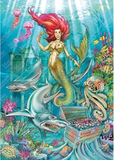 Puzzle Magnolia sirena 1000 piezas