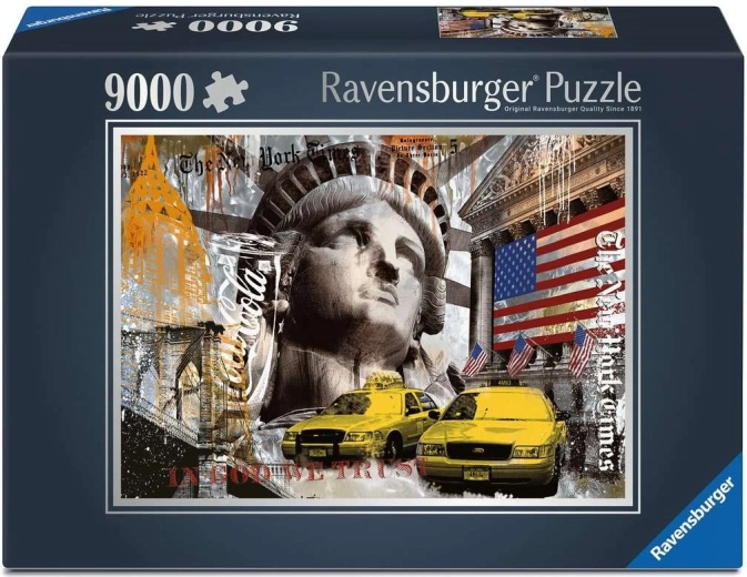 Puzzle Ravensburger Metrópoli Nueva York 9000 piezas
