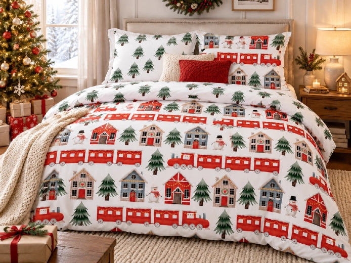 Diseño navideño reversible