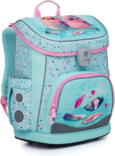 Cartera escolar ligera Topgal DIDI pájaros