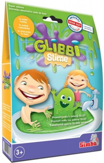 Baba de baño verde Glibbi Slime