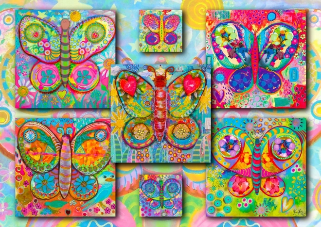 Puzzle Mariposas 1000 piezas