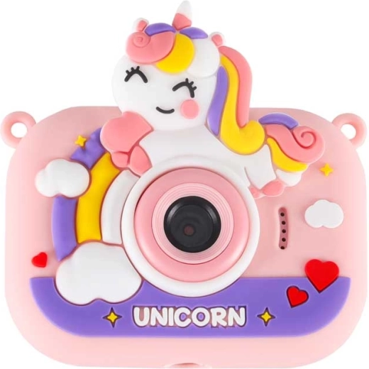 Funda protectora de silicona con motivo de unicornio