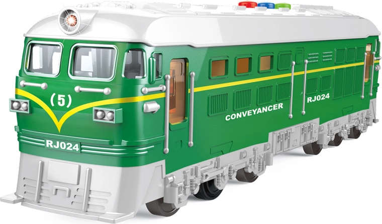 Tren de fricción con efectos de luz y sonido 23 cm