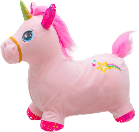 Unicornio saltarín de peluche con sonido Baby Mix