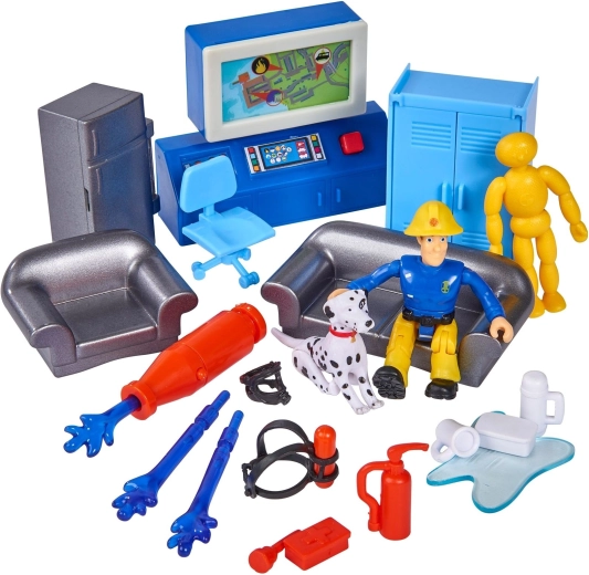 Figuras y accesorios para jugar basándose en la serie Bombero Sam