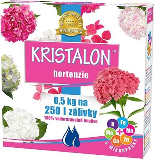 Fertilizante Kristalon para hortensias 0,5 kg