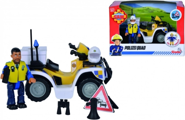 Cuatrimoto policial con figura MALCOLM – STRAŽAK SAM