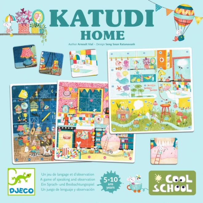 Juego de mesa Cool School Katudi Home