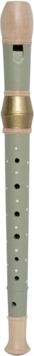 Jabadabado flauta de madera verde
