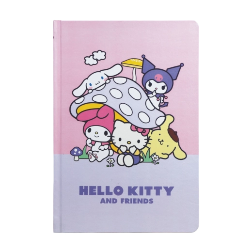 Hello Kitty y amigos bloc A5 Mushroom
