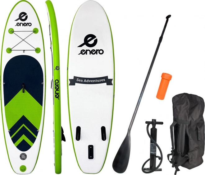 Enero paddleboard 275 × 76 × 10 cm verde/negro/blanco