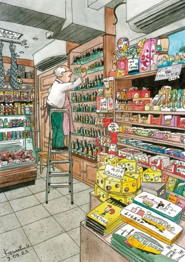 Puzzle Tienda 1000 piezas MAGNOLIA