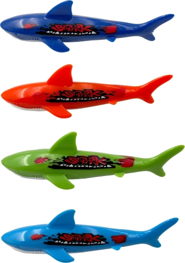Diseño llamativo de tiburón
