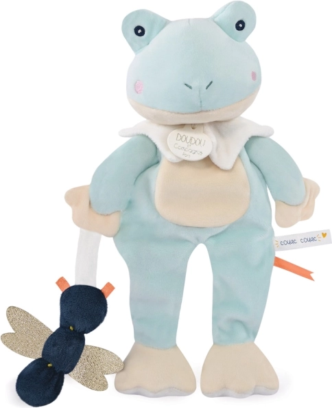 Set de Regalo de Peluche Rana con Libélula