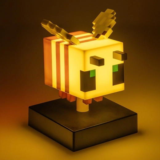 Luz de icono Minecraft abeja
