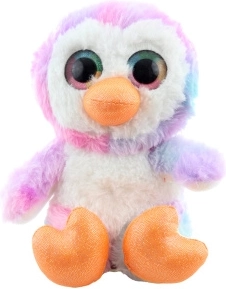 Peluche de pingüino pastel de 20 cm