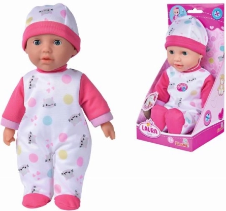 Muñeca Laura, tierno bebé con sonidos