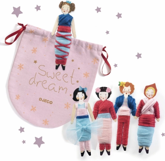 Djeco set DIY de muñecas