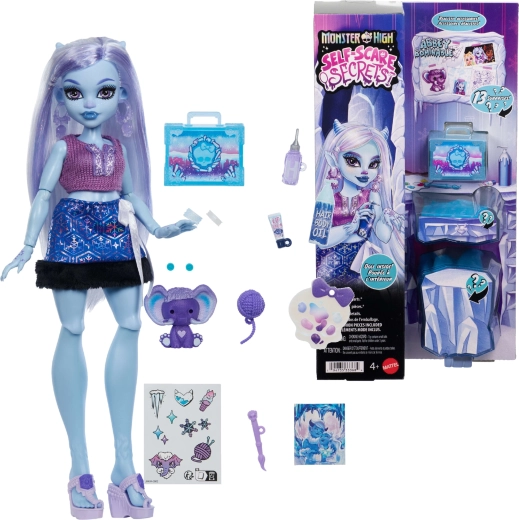Muñeca Monster High Abbey Bominable con accesorios Self-Care