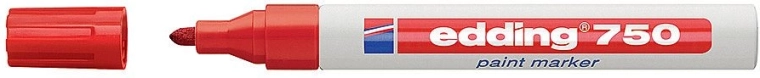 Rotulador de pintura EDDING 750 – Rojo