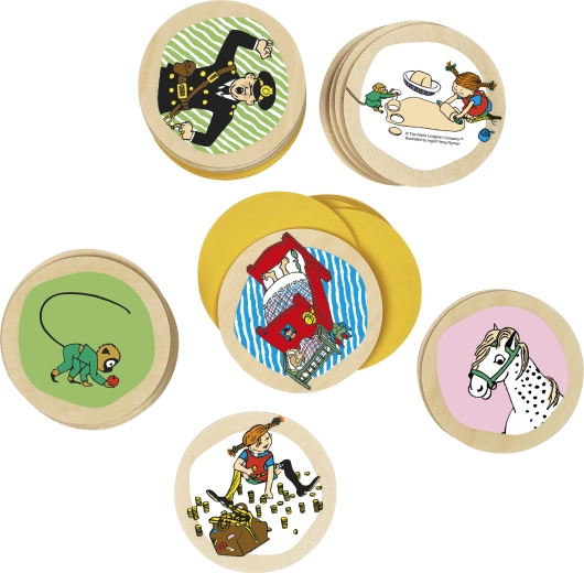 Ilustraciones originales de las historias de Pippi