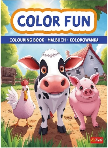 Libro para colorear: Animales en la granja