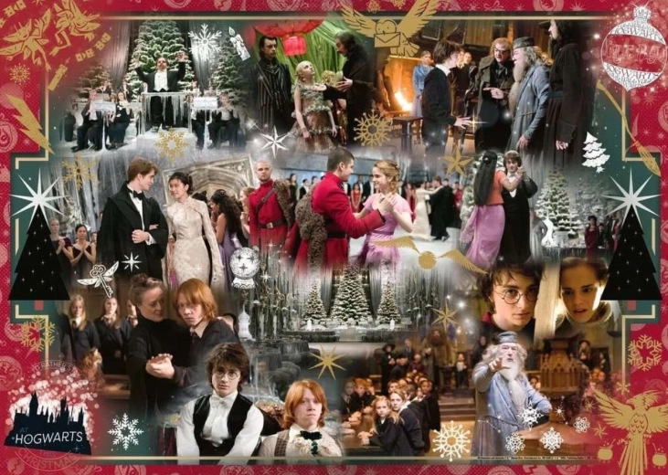Puzzle RAVENSBURGER Harry Potter – Navidad en Hogwarts 1000 piezas