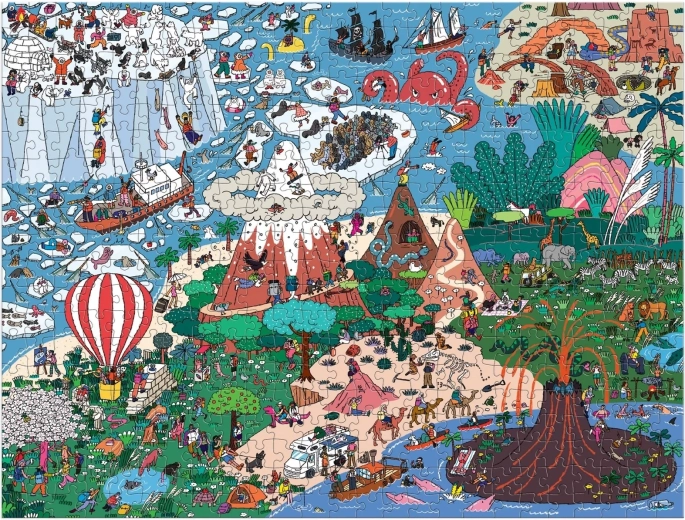 Un mundo fantástico lleno de detalles y colores