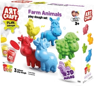 Set de plastilina Art Craft de animales domésticos 168 g
