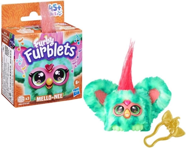 Hasbro Furby Furblet Bub-Lee – mini peluche interactivo con melodías de K‑pop