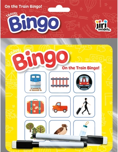 Bingo de viaje para el tren
