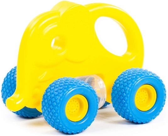 Baby Gripcar elefantito – ruedas de goma, sonajero