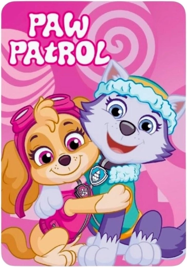 Manta de forro polar Patrulla Canina