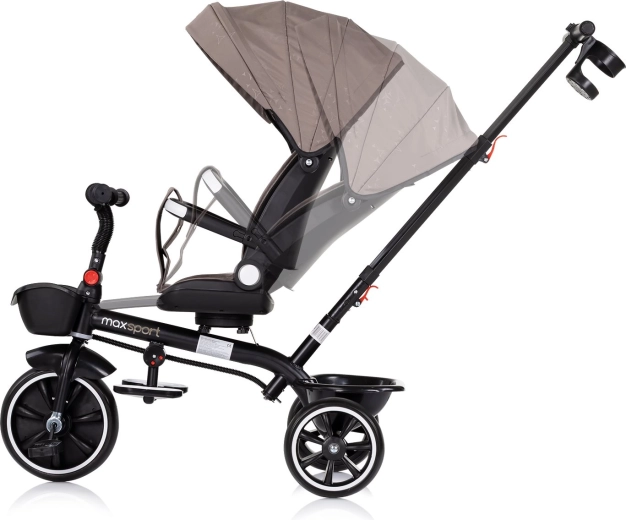 Asiento giratorio 360° y equipamiento práctico