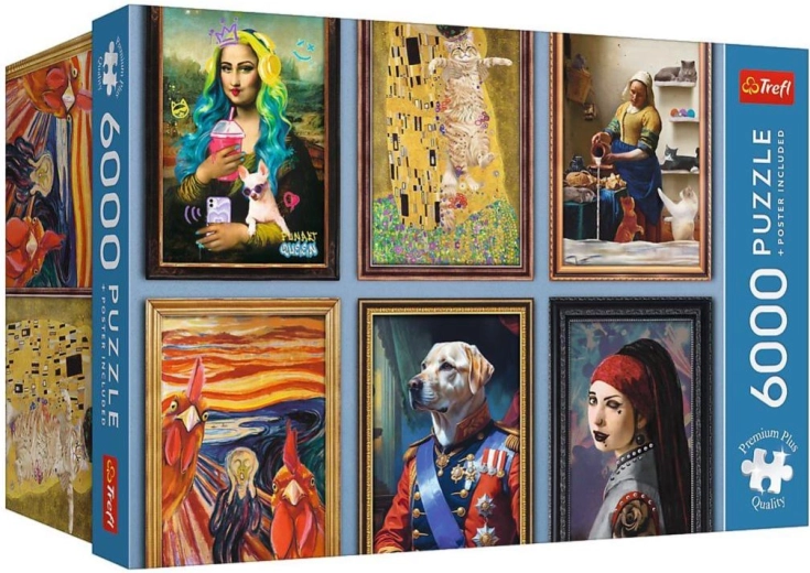 Puzzle Trefl Premium Plus Fun Art Collection 6000 piezas