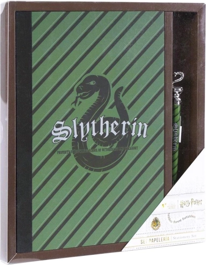 Set de escritura de regalo Harry Potter Slytherin
