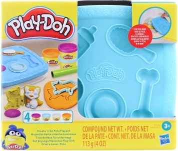 Set creativo Play-Doh – mascotas domésticas, azul