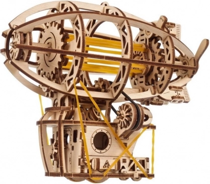 Ugears puzzle mecánico 3D de madera Steampunk airship